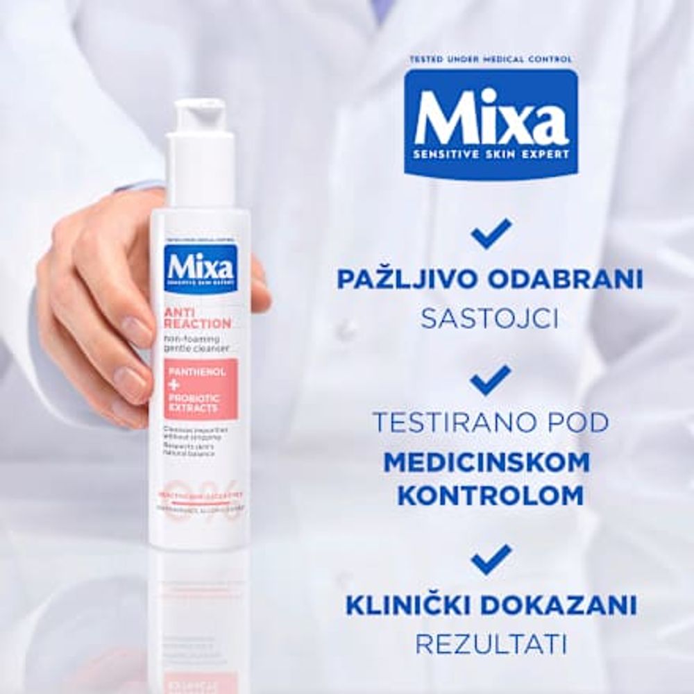 Mixa Anti-Reaction Krema za osjetljivu kožu 50ml slika 7