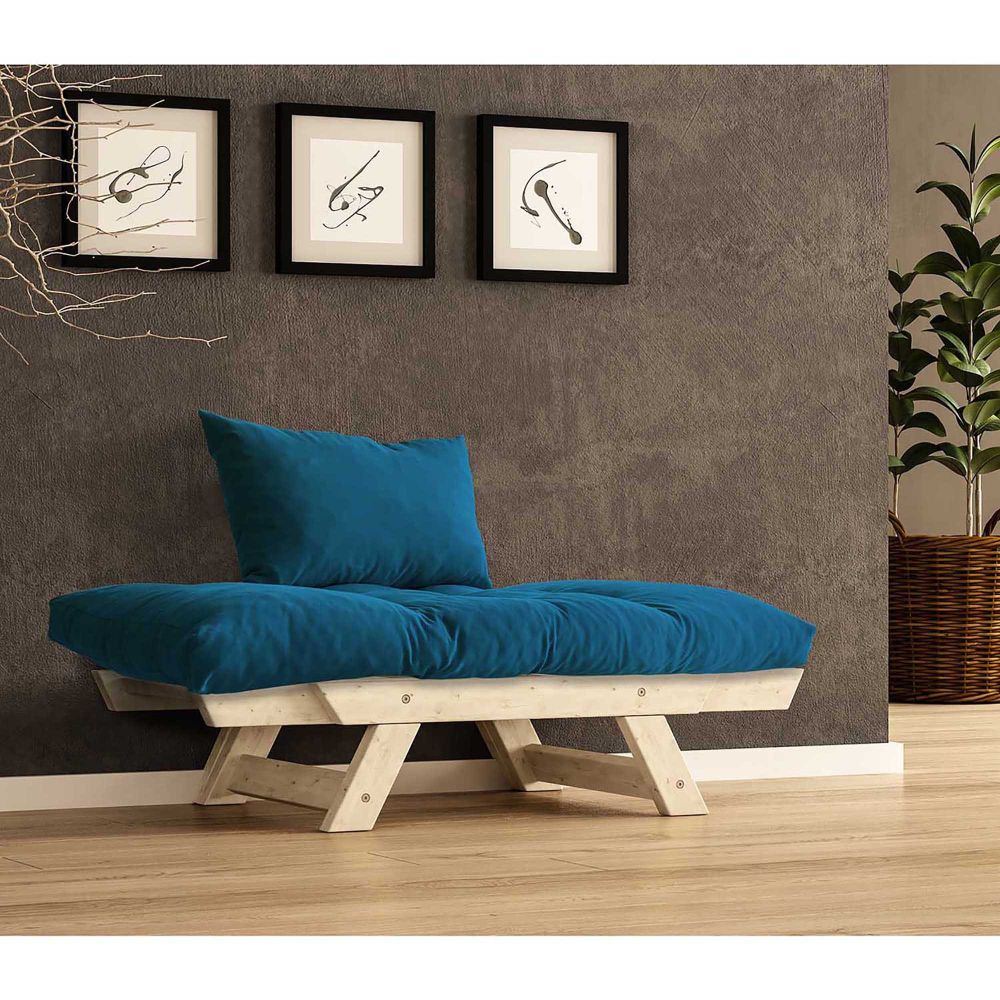 Sofa za vrt sa jednim mjestom, CPT8146-140, boje: prirodna plava slika 3