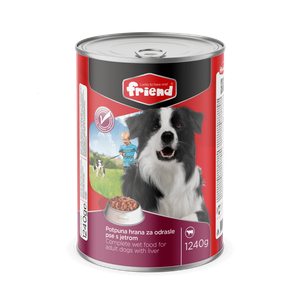 Friend hrana za pse u konzervi Jetra 1240g