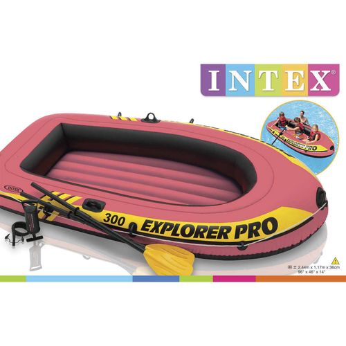 Čamac na napuhavanje Intex Explorer Pro 300 s veslima i pumpom 58358NP slika 5