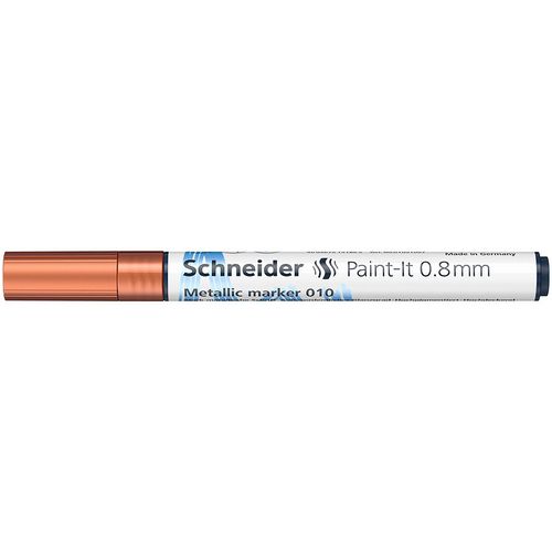 SCHNEIDER Flomaster Paint-It metalik marker  010, 0,8 mm, bakreni slika 1