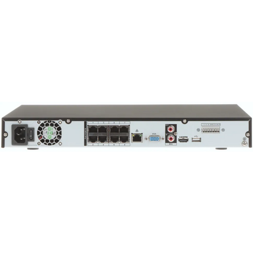 NVR4208-8P-4KS3 8-KANALNI POE NVR; LITE SERIJA; DO 12MP; 160MBPS; METALNO KUĆIŠTE, 2X SATA; ALARM I/ slika 2