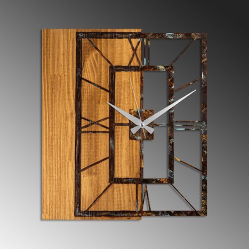 Wallity Ukrasni drveni zidni sat, Wooden Clock 37-A slika 4