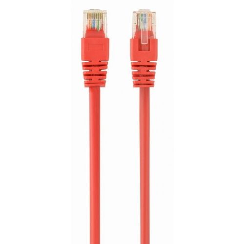 PP12-0.25M/R Gembird Mrezni kabl, CAT5e UTP Patch cord 0.25m red slika 1