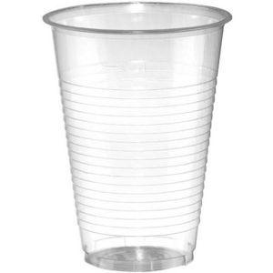 Plastična čaša transparentna sa baždarom 0,5l 50kom