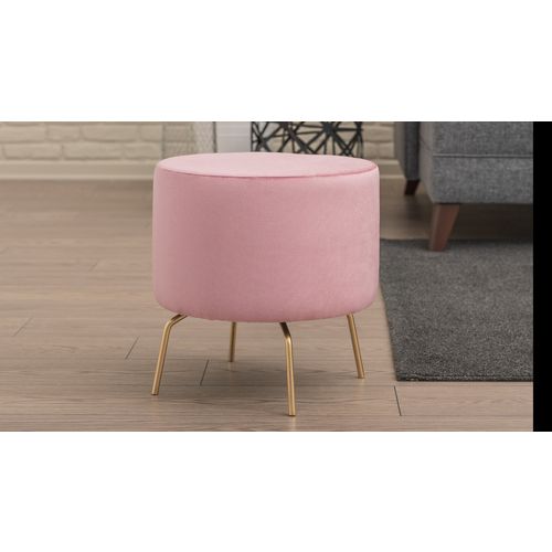 Atelier Del Sofa Tabure, Ružičasta Zlato, Octo - Pink slika 1