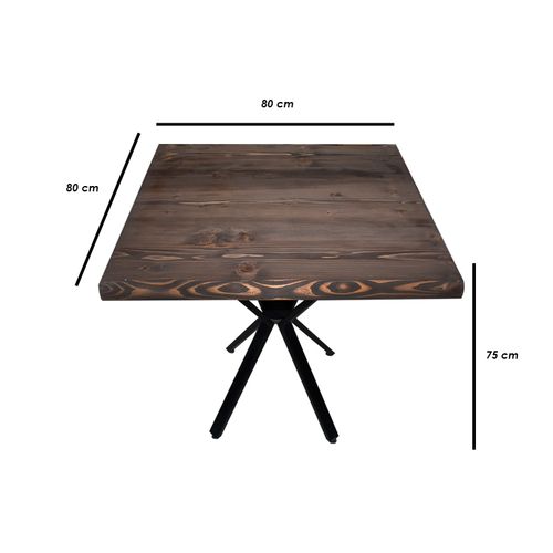 Tirana Walnut Dining Table slika 4