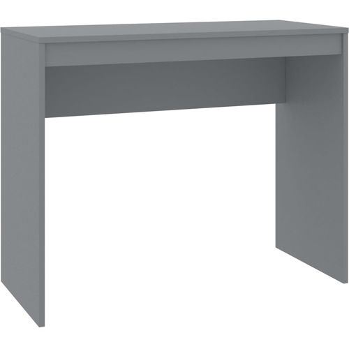 Radni stol sivi 90 x 40 x 72 cm od iverice slika 2