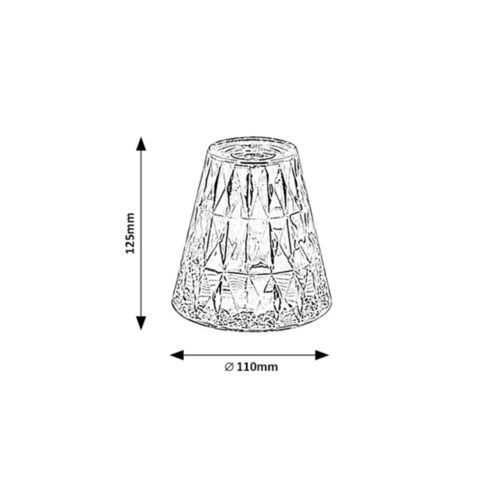 Rabalux Siggy stona lampa  76004 slika 9