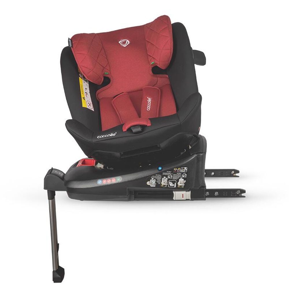 Coccolle® Autosjedalica Vigo iSize 360° 40-150cm Isofix, Poppy Red slika 3