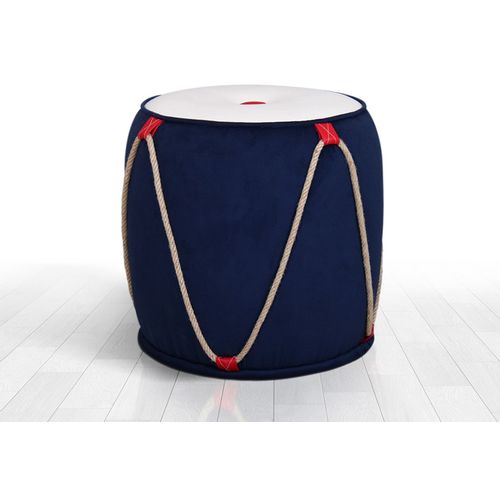 Fora - Blue, White Blue
White Pouffe slika 4