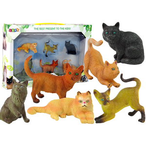 Set figurica razne kućne mačke 6 kom.