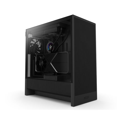 NZXT H5 Flow Gaming kućište crno (CC-H52FB-01) slika 1