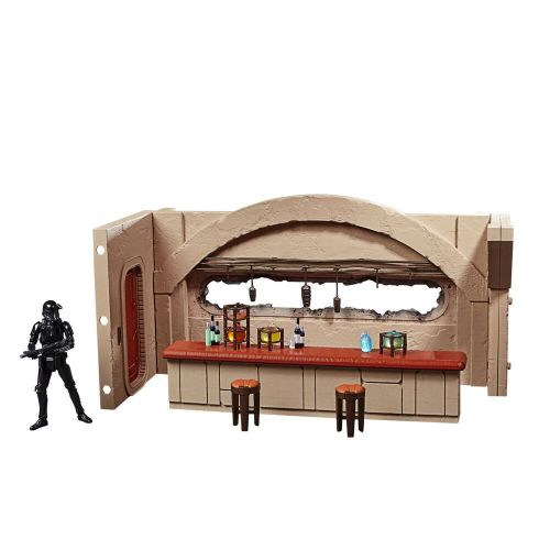 Star Wars Mandalorian Nevarro Cantina i Imperial Death Trooper set figura slika 3