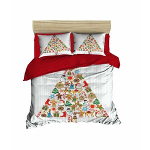 446 Red
White
Brown
Green Single Quilt Cover Set