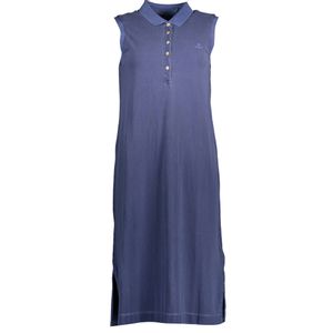 GANT SHORT DRESS WOMAN BLUE