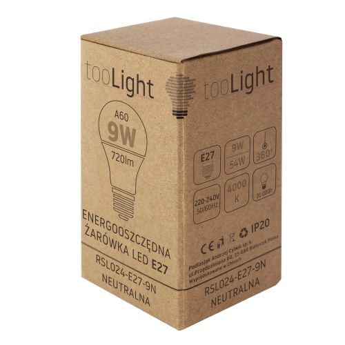 Żarówka LED RSL024 E27 9W Neutral slika 4