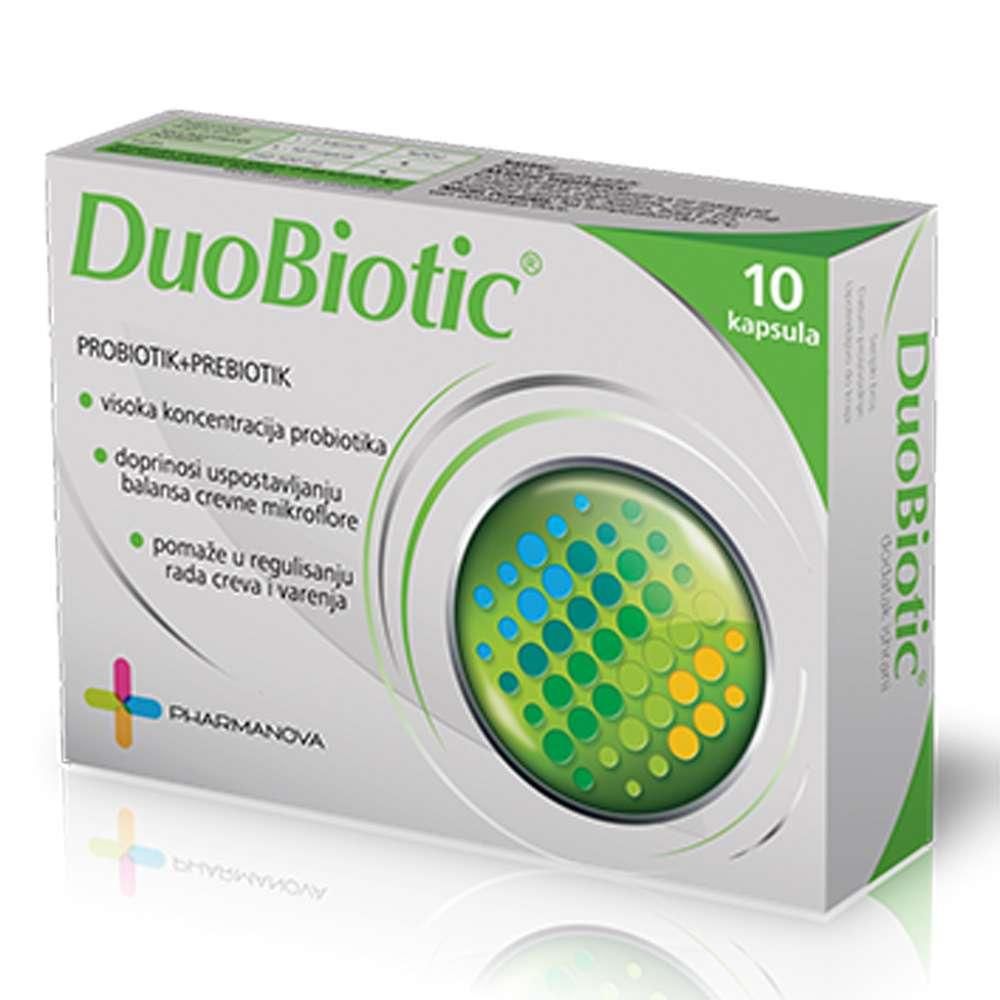 DUOBIOTIC CAPS A10 - Probiotik i Prebiotik za Zdravlje Crijeva slika 1