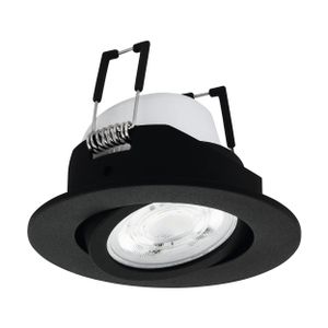 Eglo Ugradbena LED Spot Lampa 5W RGB-Bijela, Promjer 88mm, Crna "Saliceto-Z"
