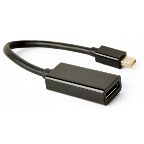 A-mDPM-DPF4K-01 Gembird 4K Mini DisplayPort to DisplayPort adapter cable, black A slika 1