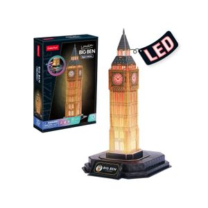 CubicFun CBF205379 3D Puzzle London Big Ben Night Edition sa LED svjetlima L537h