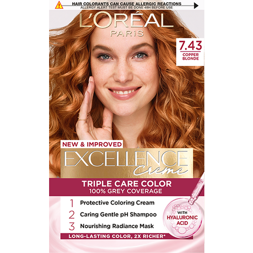 L'Oreal Paris Excellence Creme boja za kosu 7.43 slika 1