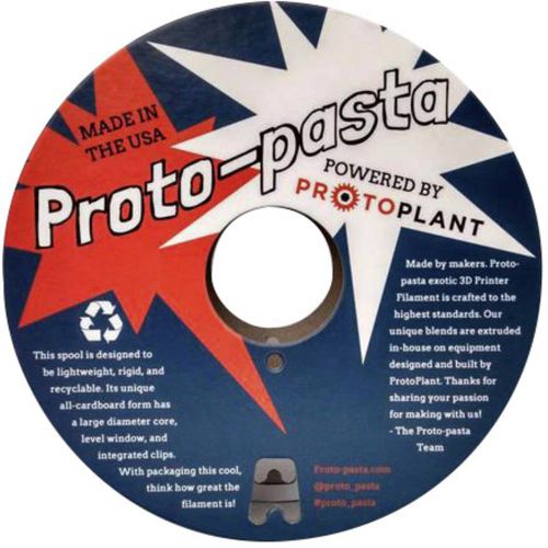 Proto-Pasta FEP11705  3D pisač filament PLA magnetski  1.75 mm 500 g siva  1 St. slika 1