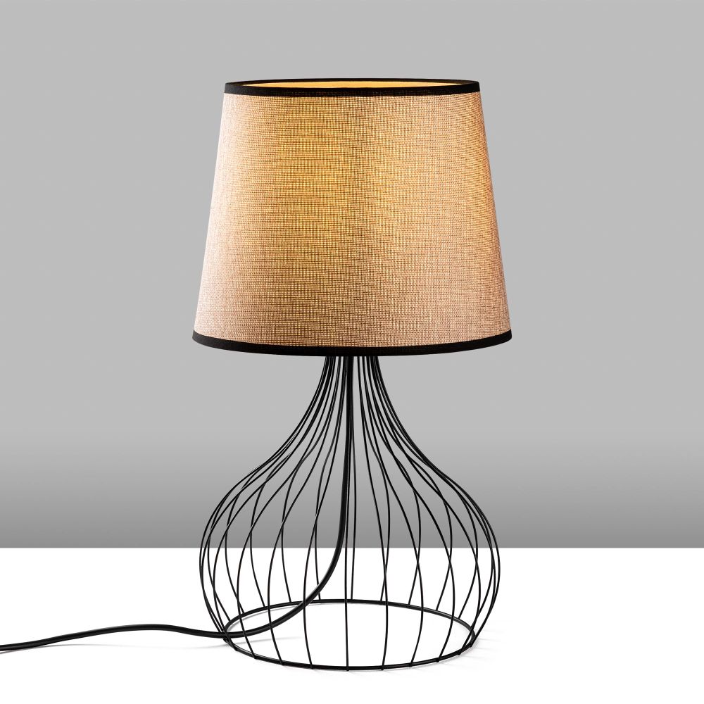 Telıs - 5393 Crna i Smeđa Stolna Lampa slika 5