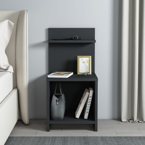 Vıdora - Anthracite Anthracite Nightstand slika 3