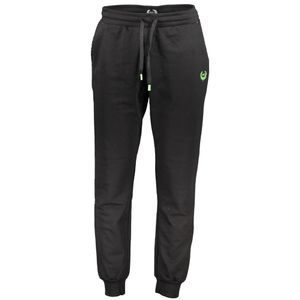 GIAN MARCO VENTURI BLACK MAN TROUSERS