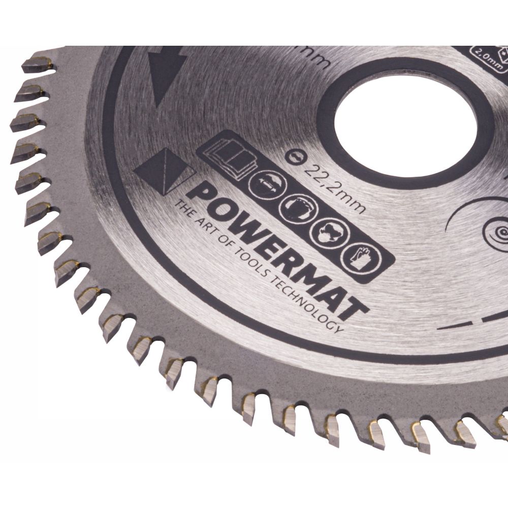 Karbidna lista pile za drvo 125x22.2 60z TDD-125x22.2x60Z slika 7