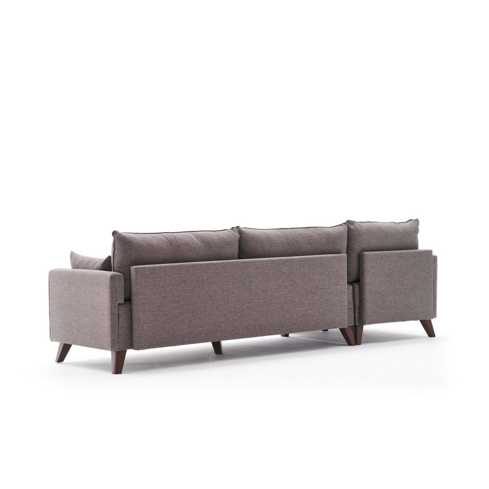 Bella Ugaona Sofa Lijeva - Smeđa slika 7