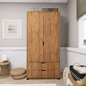 Atlas 1600-51 Atlantic Pine Wardrobe