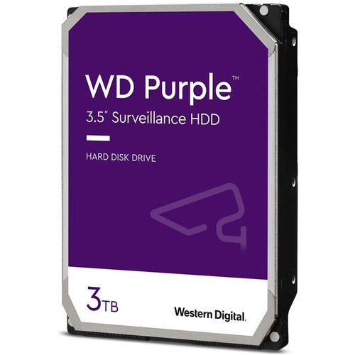 WD Purple 3TB SATA 3.5inch HDD WD33PURZ slika 1