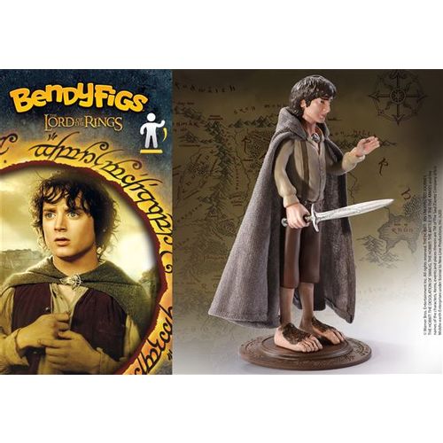 NOBLE COLLECTION - LORD OF THE RINGS - BENDYFIGS - FRODO BAGGINS slika 2
