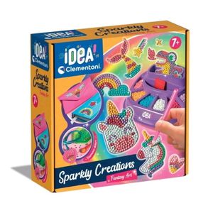 Clementoni CL18746 Idea Kreativni set Sparkly Creations Fantasy Art