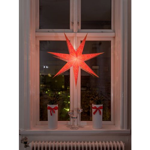 Konstsmide 2982-185 božićna zvijezda  N/A žarulja, LED narančasta  vezena, s izrezanim motivima, s prekidačem Konstsmide 2982-185 božićna zvijezda   žarulja, LED narančasta  vezena, s izrezanim motivima, s prekidačem slika 5