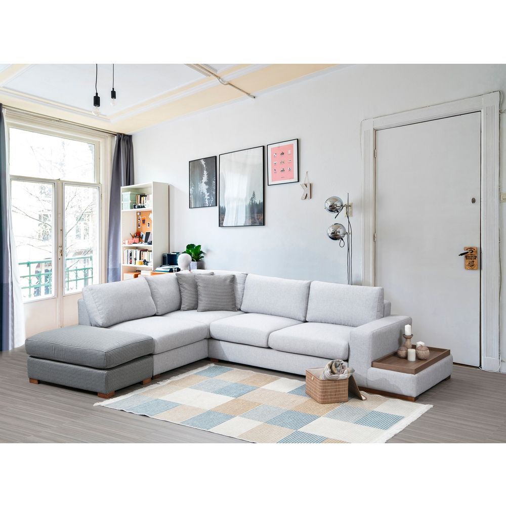 Siva Ugaona Sofa Loop 3 slika 2