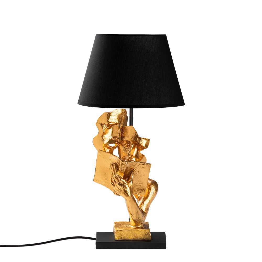 FIGURA-15291 Zlatno-Crna Stočna Lampa slika 4