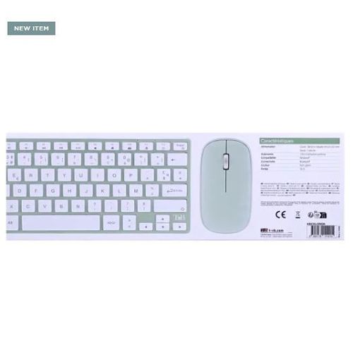 TNB KBCOLORBL SET Tastatura + MIŠ Serije "ICLICK" PLAVI slika 1