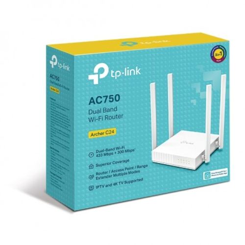 TP-Link Archer C24 AC750 Wireless Dual Band Router slika 4