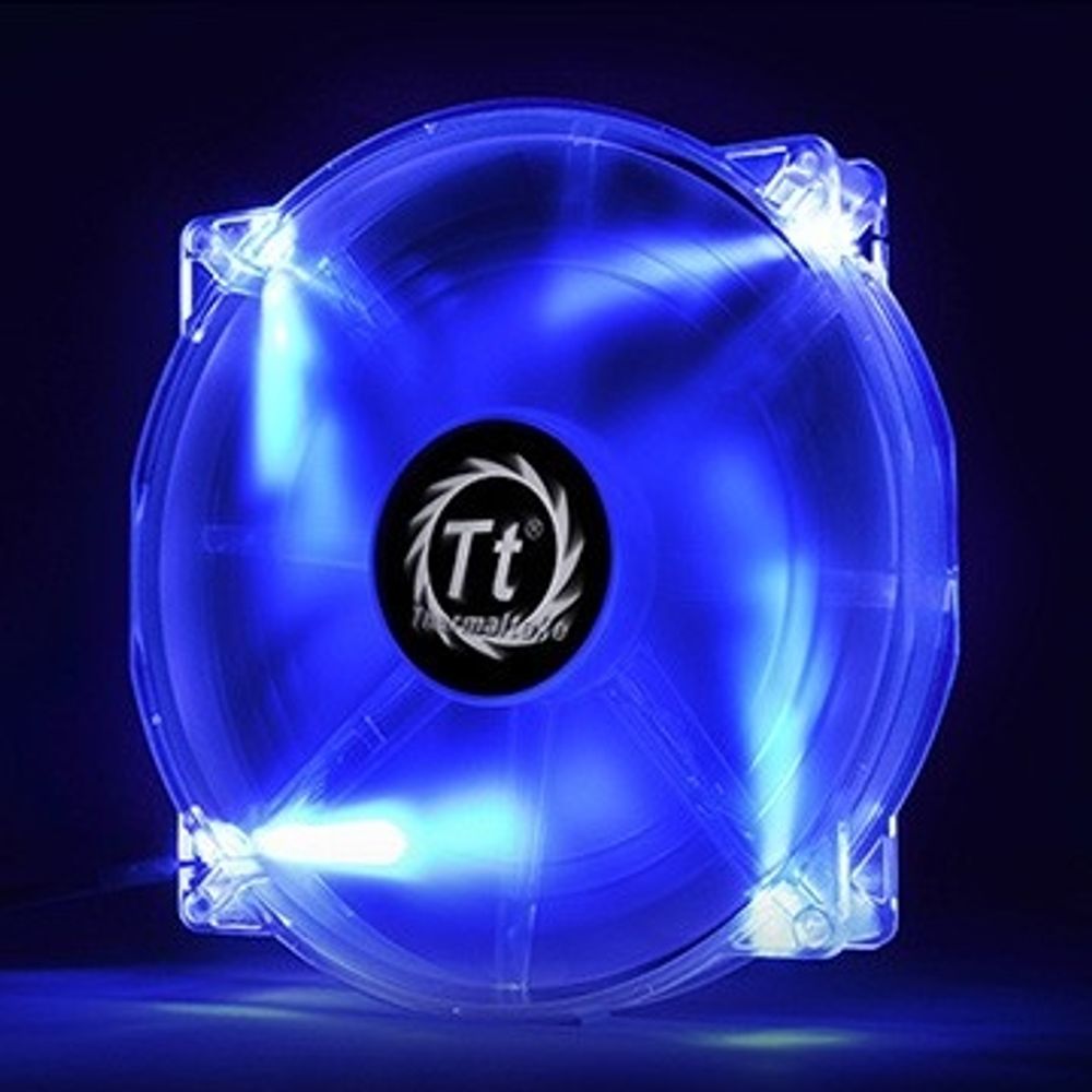 Thermaltake Pure 20 LED Blue20mm ventilator,high performance enduring fan slika 2