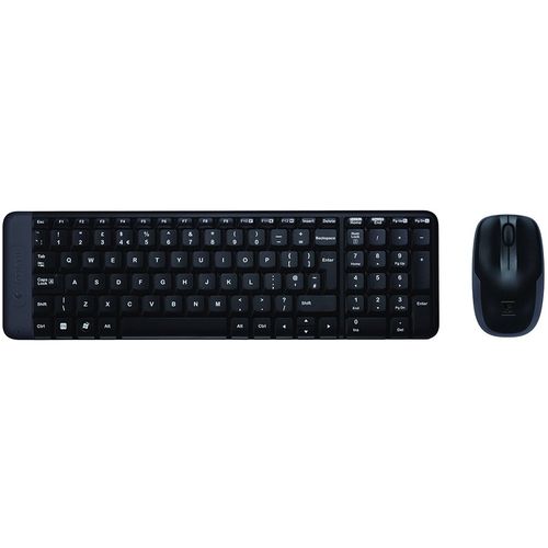 Logitech bežični combo set miš i tastatura MK220 - EER - US International slika 1