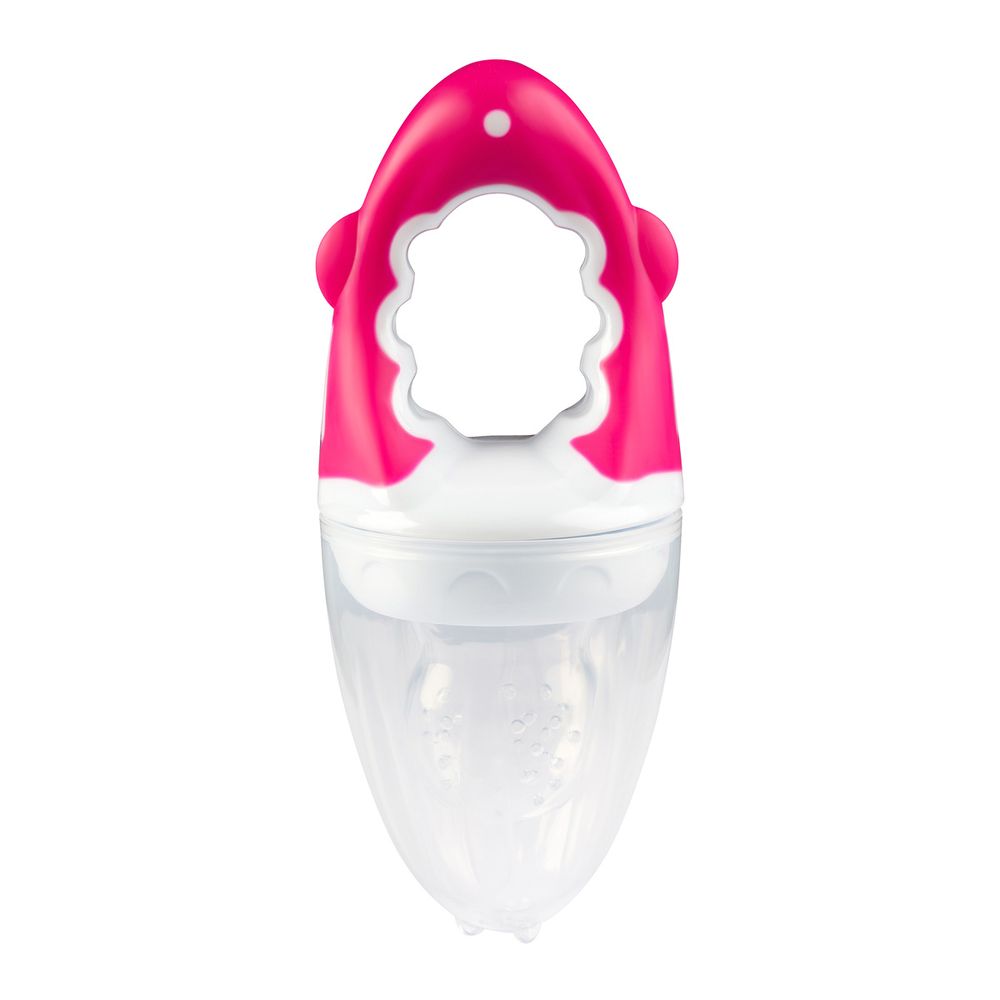BABY NOVA Silikonska duda za voće Dentistar Food Feeder, Roza slika 3