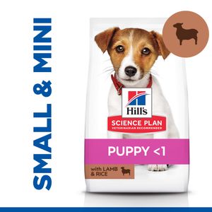 Hill's Science Plan Small & Mini Puppy Hrana za Pse s Janjetinom i Rižom, 1,5 kg