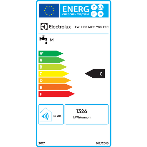 Electrolux EWH 100 MXM WiFi EEC Bojler 100 L slika 3