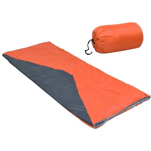 Lagana pravokutna vreća za spavanje narančasta 1100 g 10 ℃ slika 1