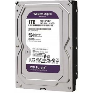 HDD 3.5 ** 1TB WD10PURZ WD Purple 24/7 5400RPM 64MB SATA3