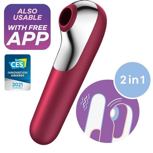 Satisfyer Dual Love vibrator - Crvena slika 1