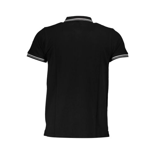 CAVALLI CLASS POLO SHORT SLEEVE MAN BLACK slika 2